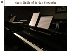 Tablet Screenshot of jordanalexander.com